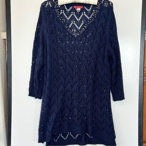 CJ Banks V-Neck 3/4 Sleeve Sweater Size 2X